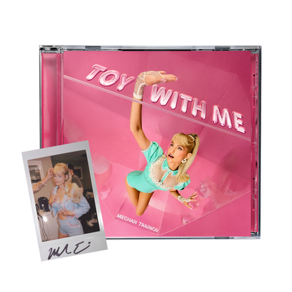 Limited Edition Toy With Me- Signed Polaroid CD