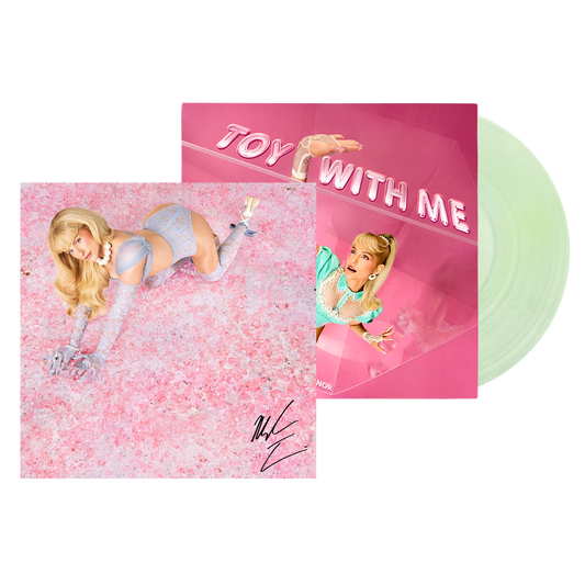 Web Exclusive Toy With Me Coke Bottle Glitter LP with SIGNED Insert