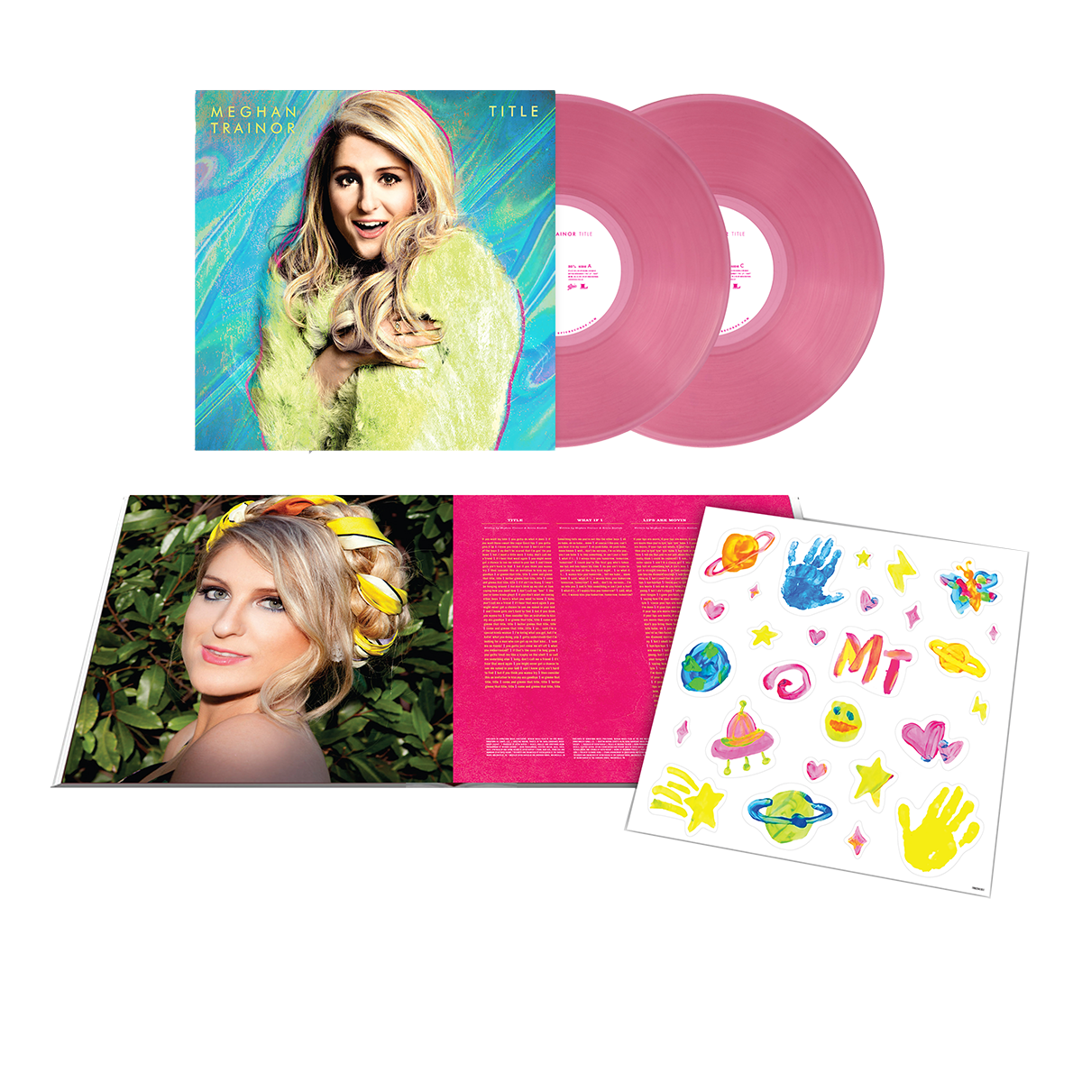Limited Edition Title (10th Anniversary) Translucent Pink LP with Signed Booklet