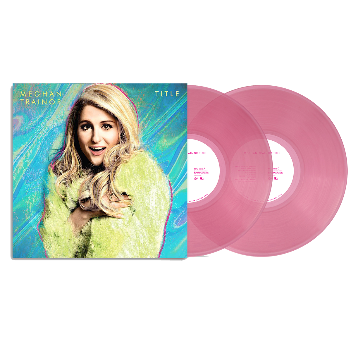 Limited Edition Title (10th Anniversary) Translucent Pink LP with Signed Booklet